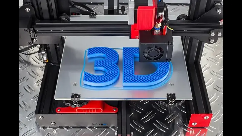 3D printer in action
