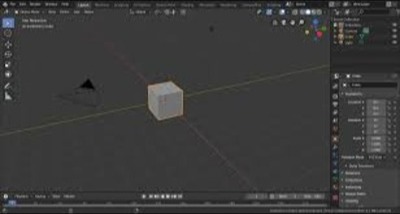 3D modeling in Blender