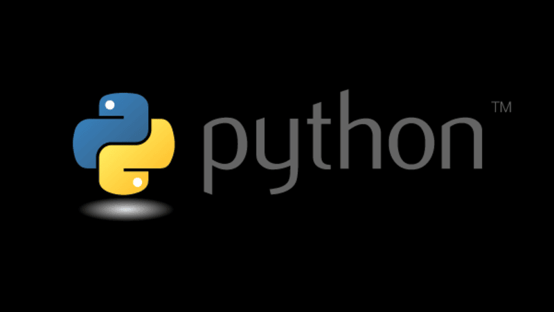 Python language logo